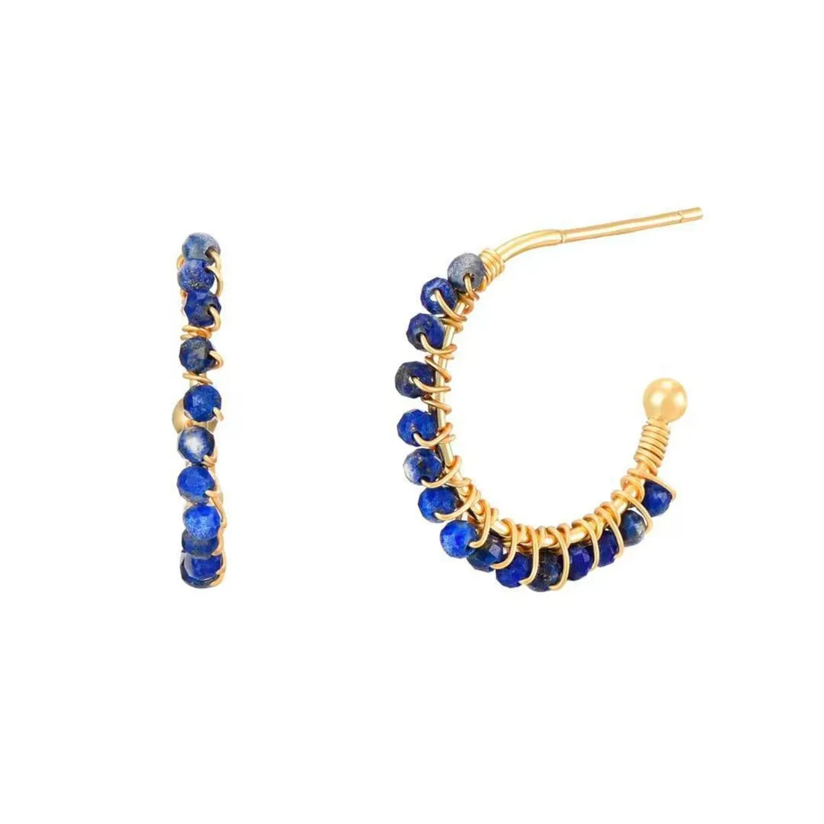 Pendientes Lapislázuli