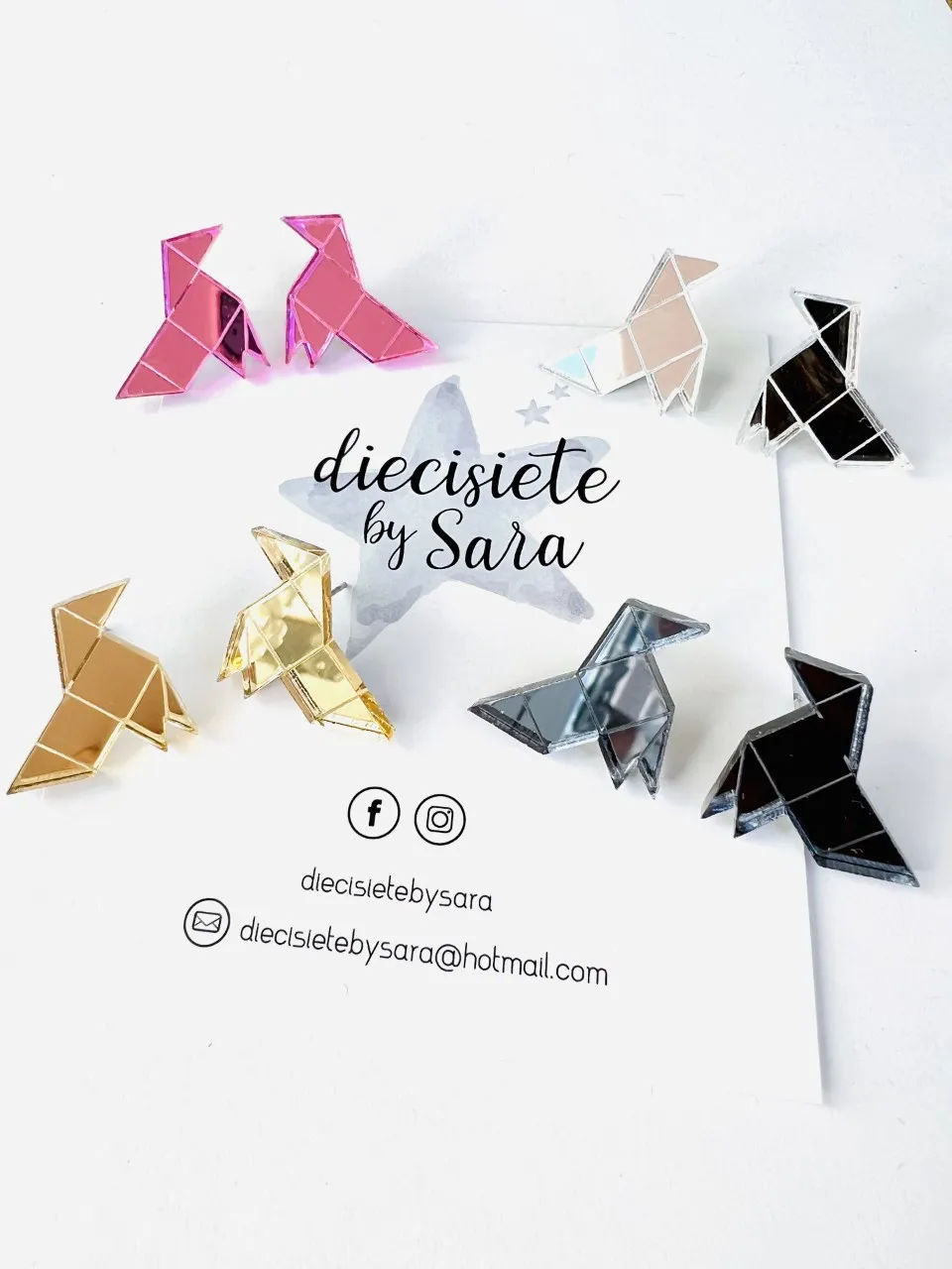 Pendientes Pajarita Mini
