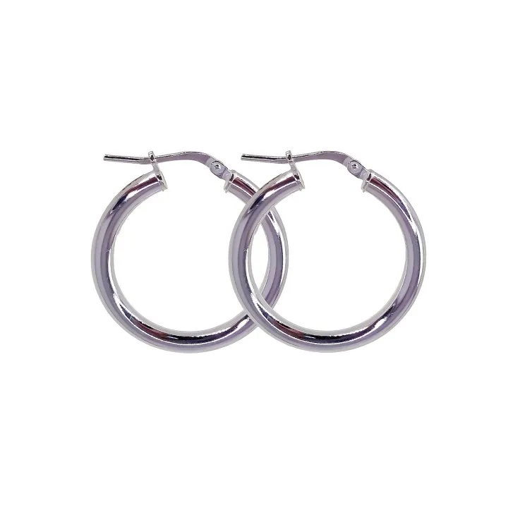 Pendientes Plata Aro Liso