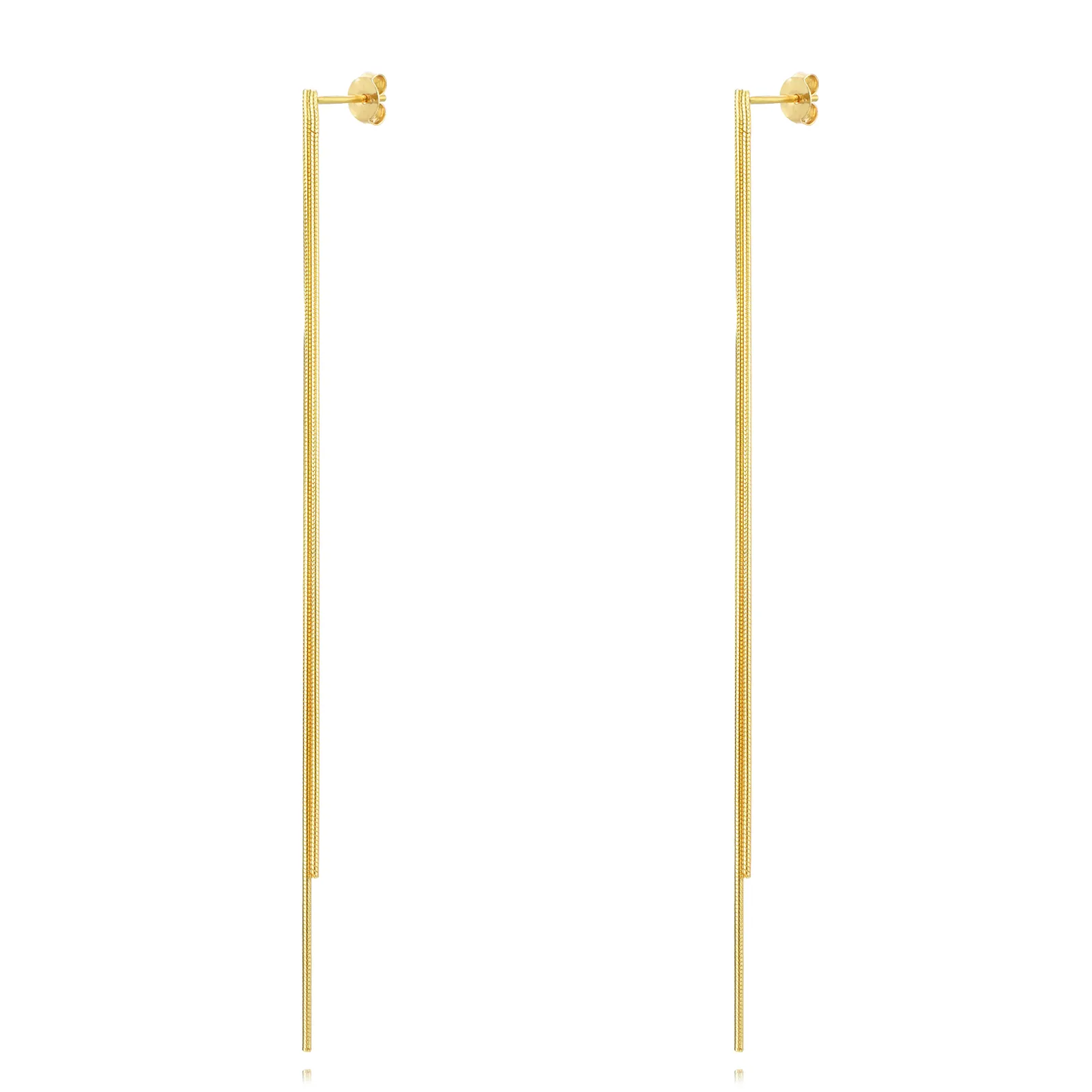 Pendientes Plata Elma Gold