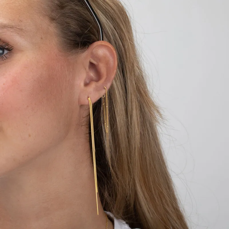 Pendientes Plata Elma Gold