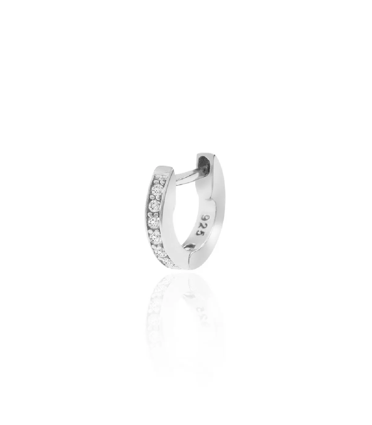 PIERCING AGATHA MINI PAVé HOOP 9MM  2320596136TU