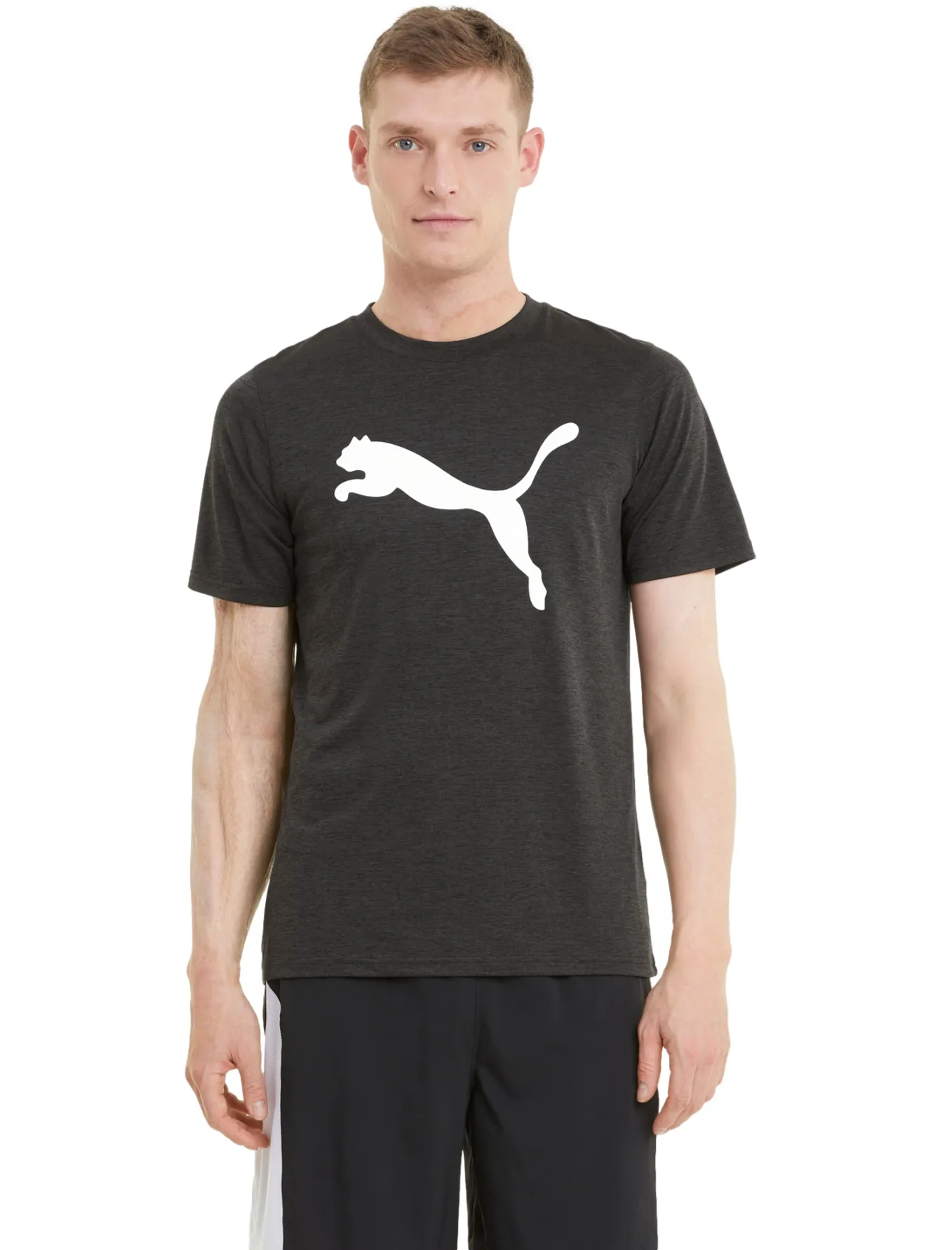Playera Puma Heather Cat Para Hombre