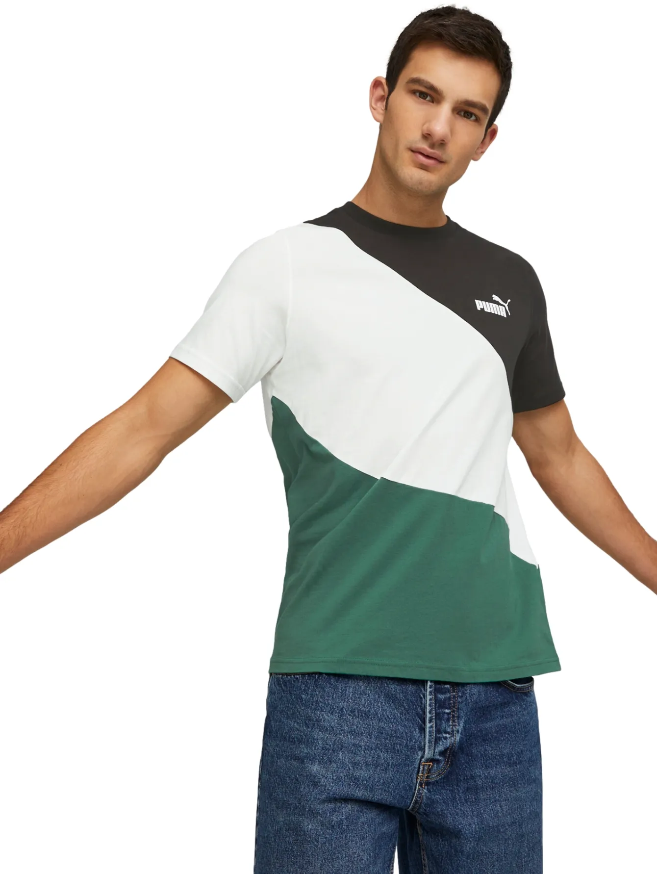 Playera Puma Power Cat Para Hombre