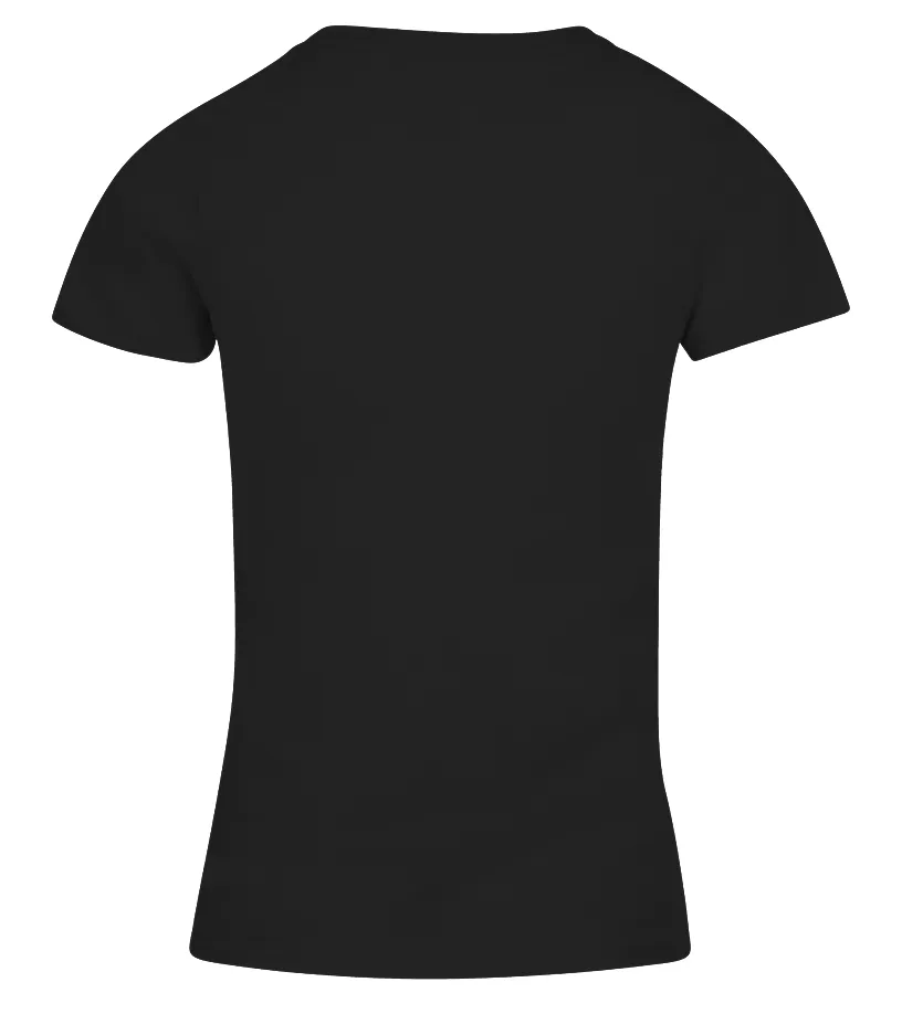 Poison Lips Kissing  Finger Skull Shirt Camiseta cuello pico Mujer