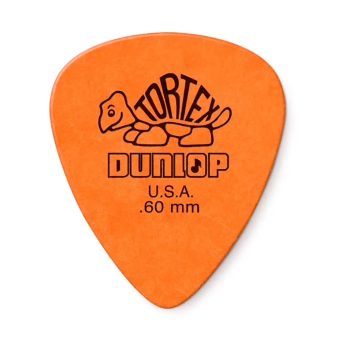 PUA DUNLOP TORTEX STANDARD 0.60 NARANJA 418B.60