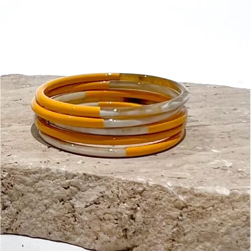 Pulsera Hanoi Mostaza