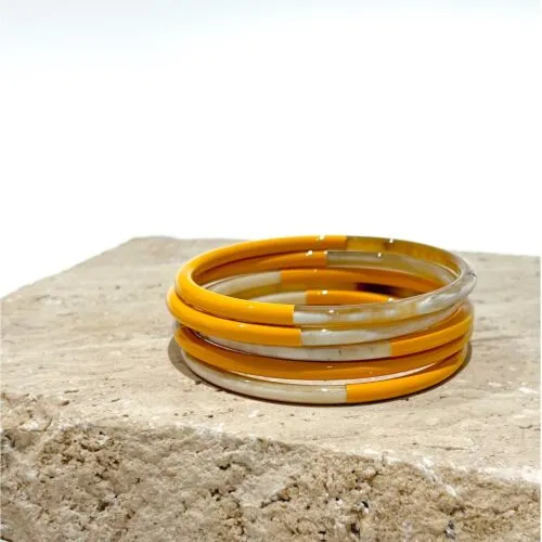 Pulsera Hanoi Mostaza