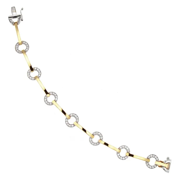 Pulsera Oro Bicolor