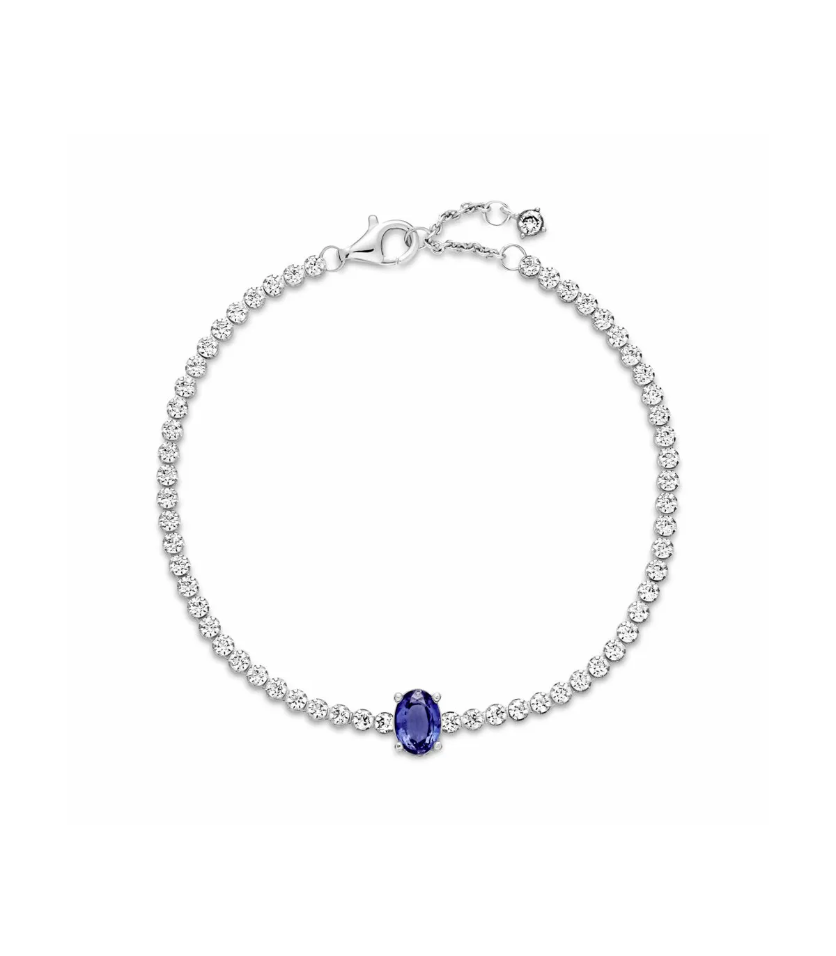 PULSERA PANDORA DE PAVé BRILLANTE DOS TONOS  590039C01