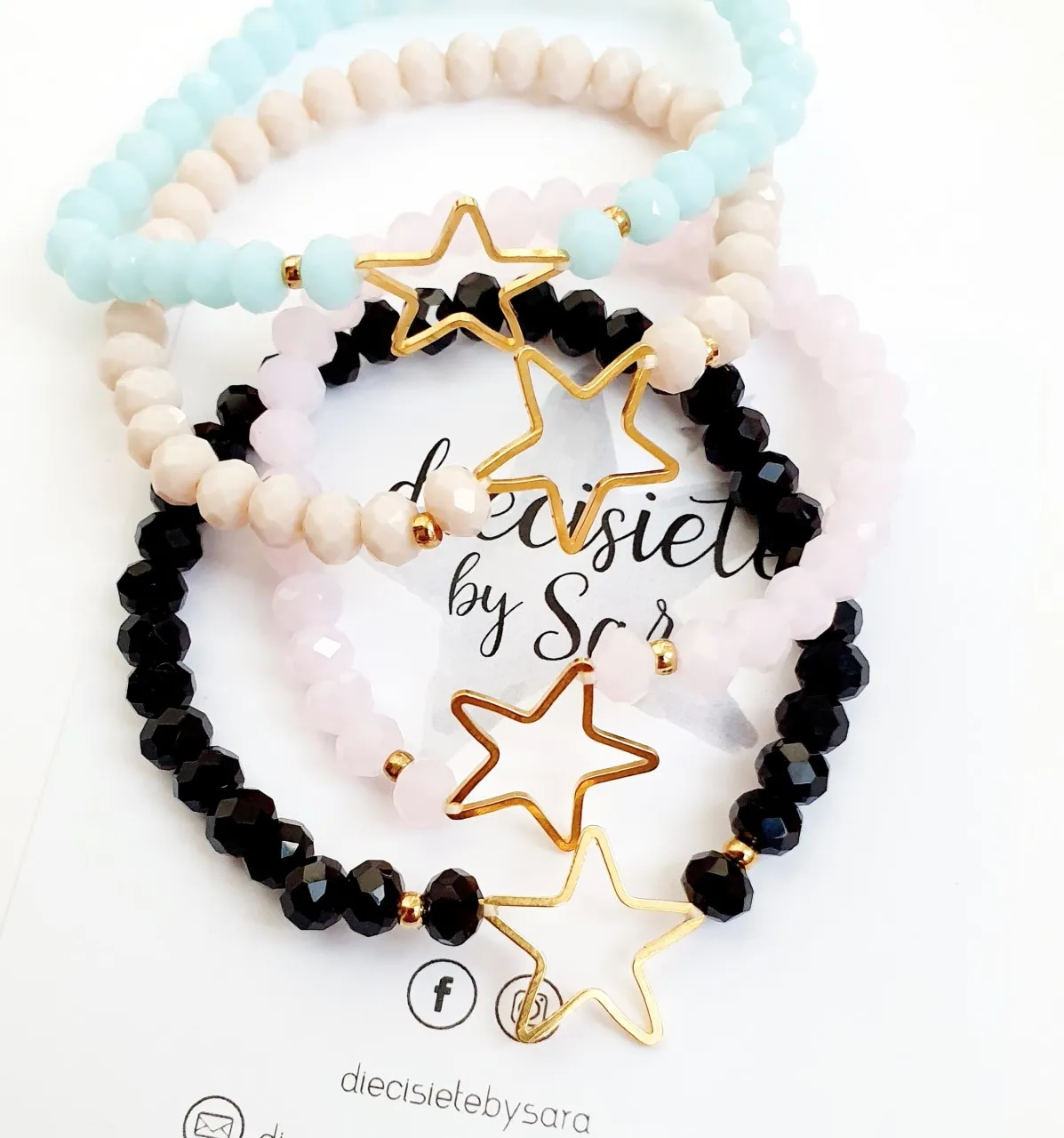Pulsera Piedras Estrella