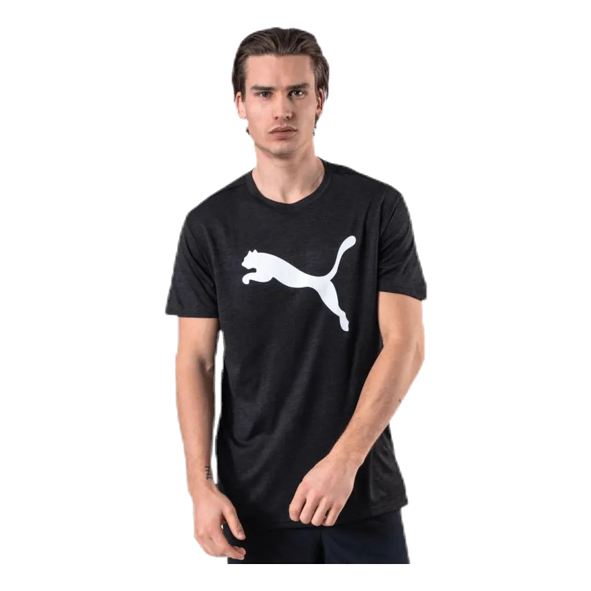 Puma Heather Cat Tee Black