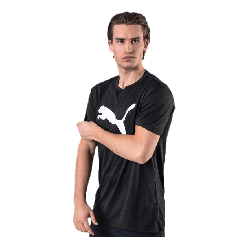 Puma Heather Cat Tee Black