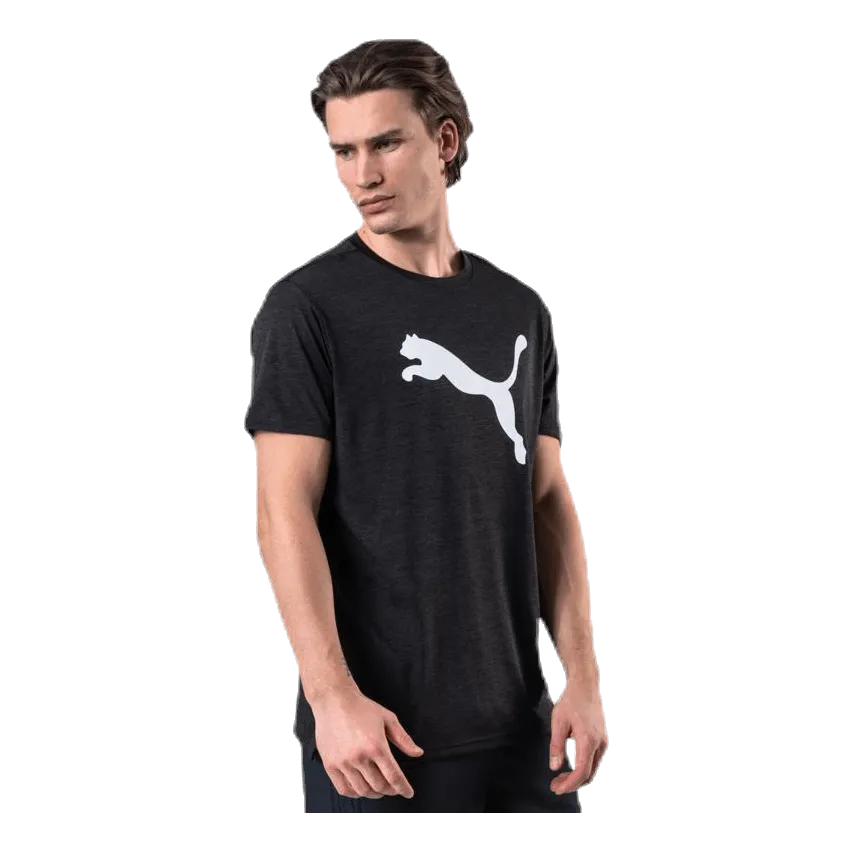 Puma Heather Cat Tee Black