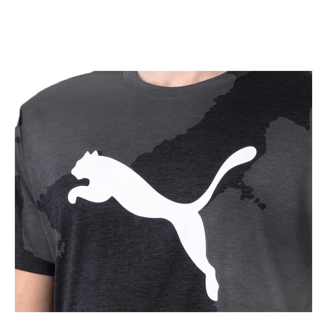 Puma Heather Cat Tee Black
