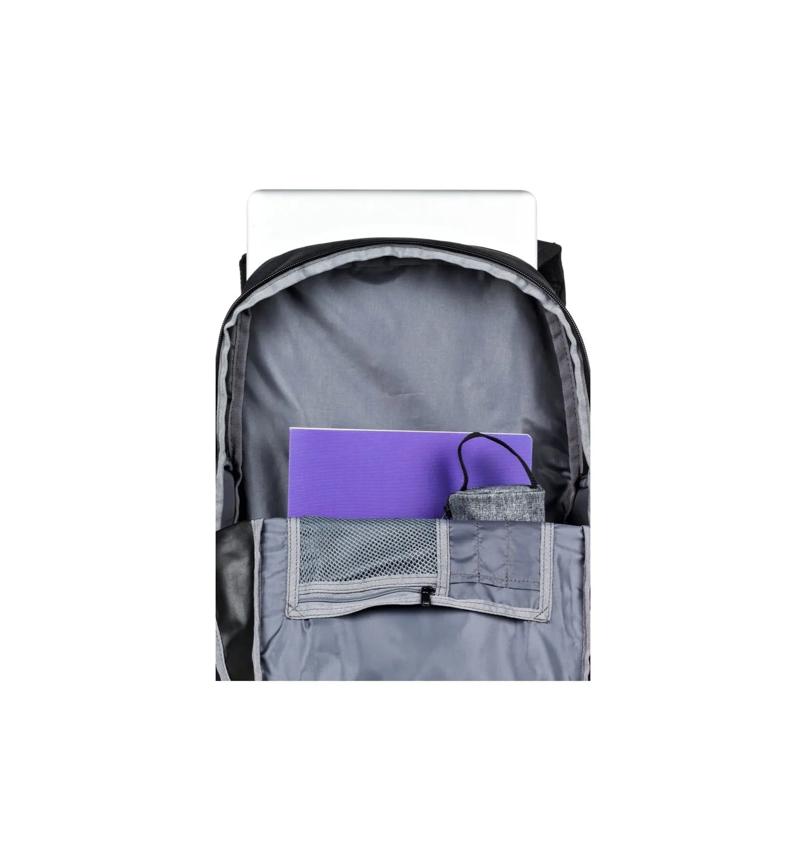 QUIK SCHOOLIEII BAKCPACK LIGHT GREY HAEATHER