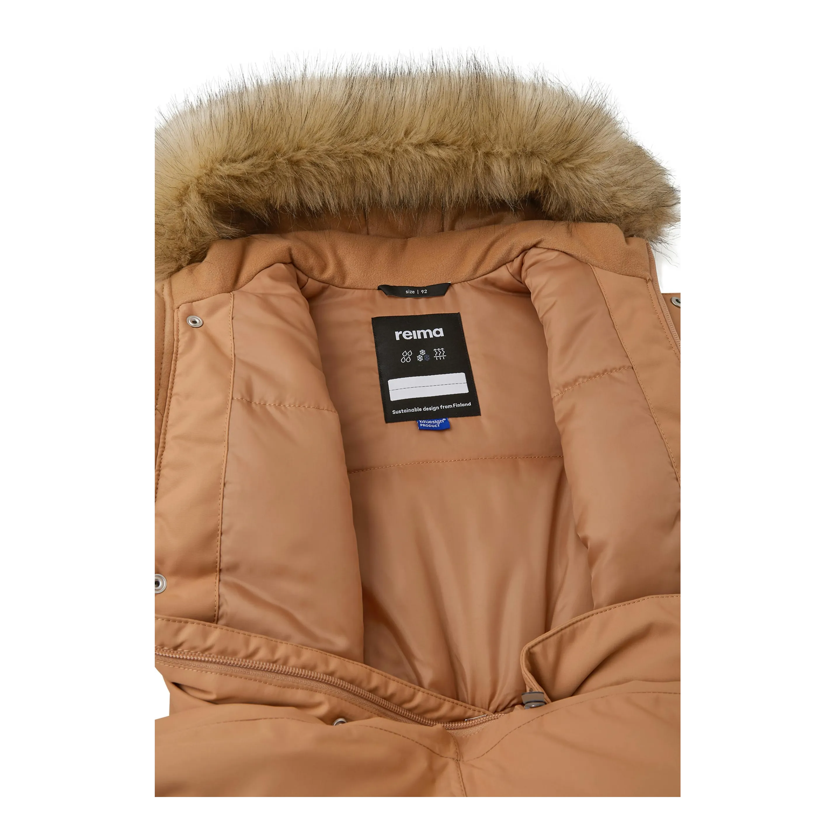 Reima Reimatec Winter Overall, Gotland Peanut Brown