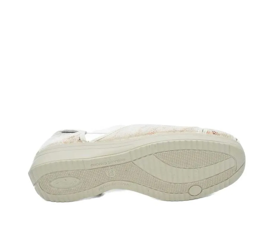 SANDALIA ELÁSTICOS MURO CÓMODA PLAYERA CALLE PARA MUJER MAJESTIC BEIGE