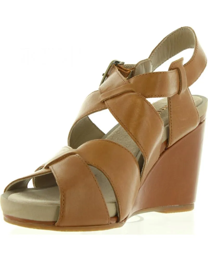 SANDALIAS DE MUJER HUSH PUPPIES 56060250 FINTAN 91 MARRON CLAIR
