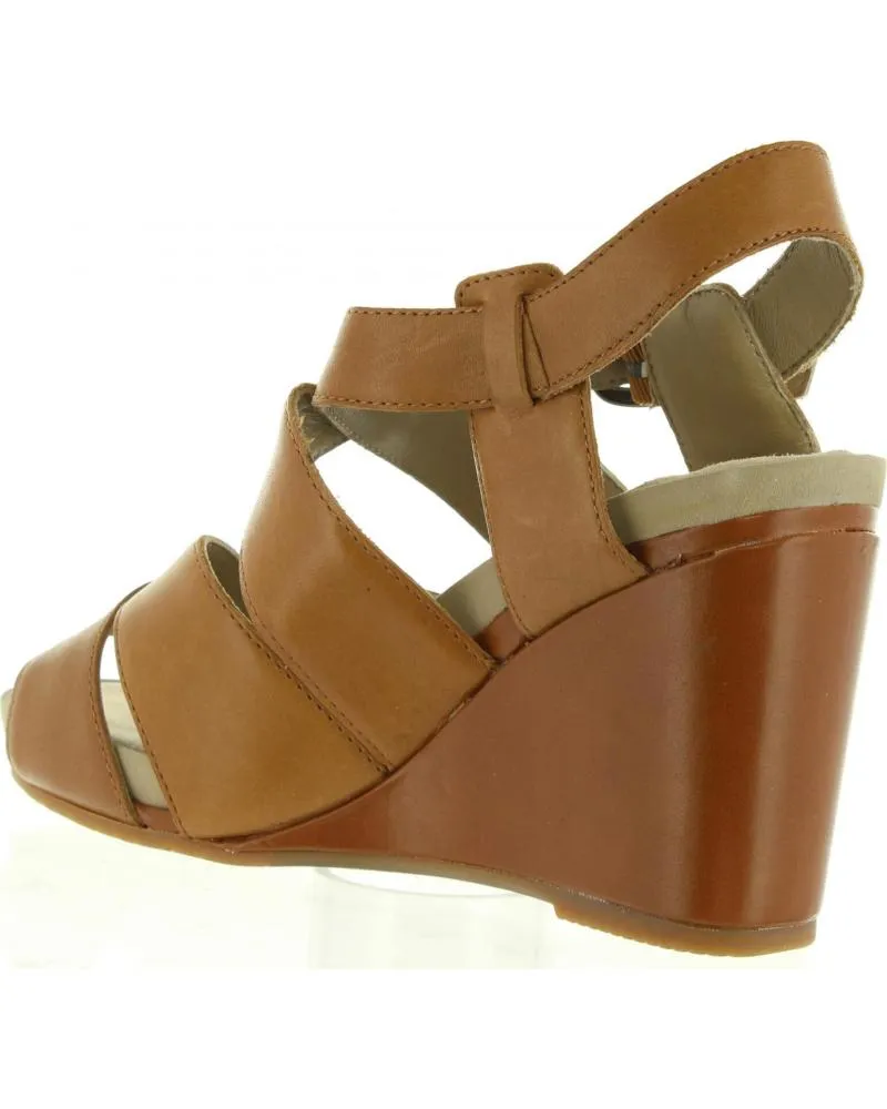 SANDALIAS DE MUJER HUSH PUPPIES 56060250 FINTAN 91 MARRON CLAIR