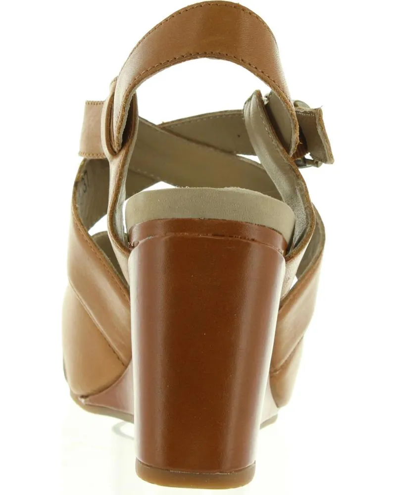 SANDALIAS DE MUJER HUSH PUPPIES 56060250 FINTAN 91 MARRON CLAIR