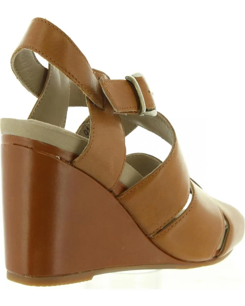SANDALIAS DE MUJER HUSH PUPPIES 56060250 FINTAN 91 MARRON CLAIR