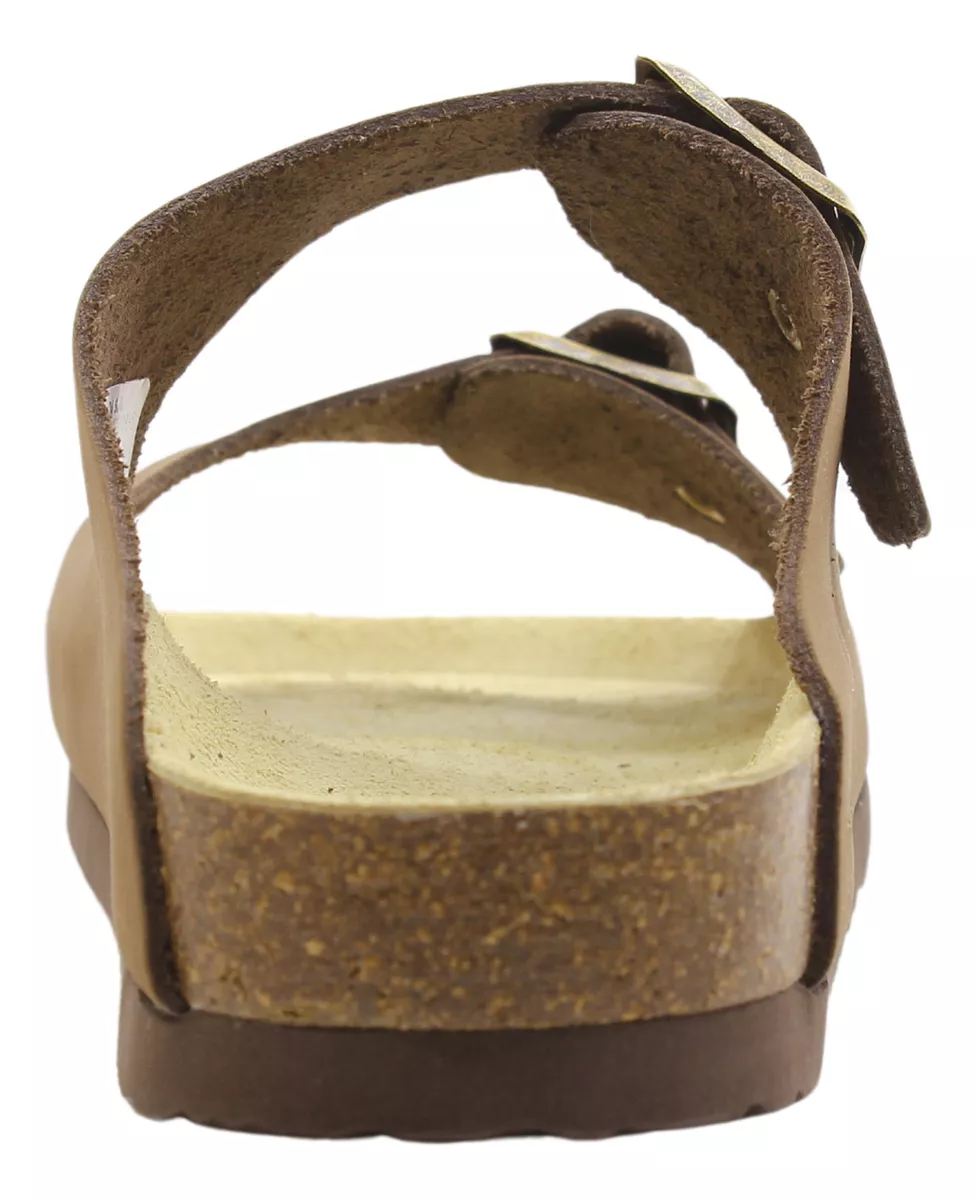 Sandalias Hush Puppies Class Doble Hebilla Comodas Carg
