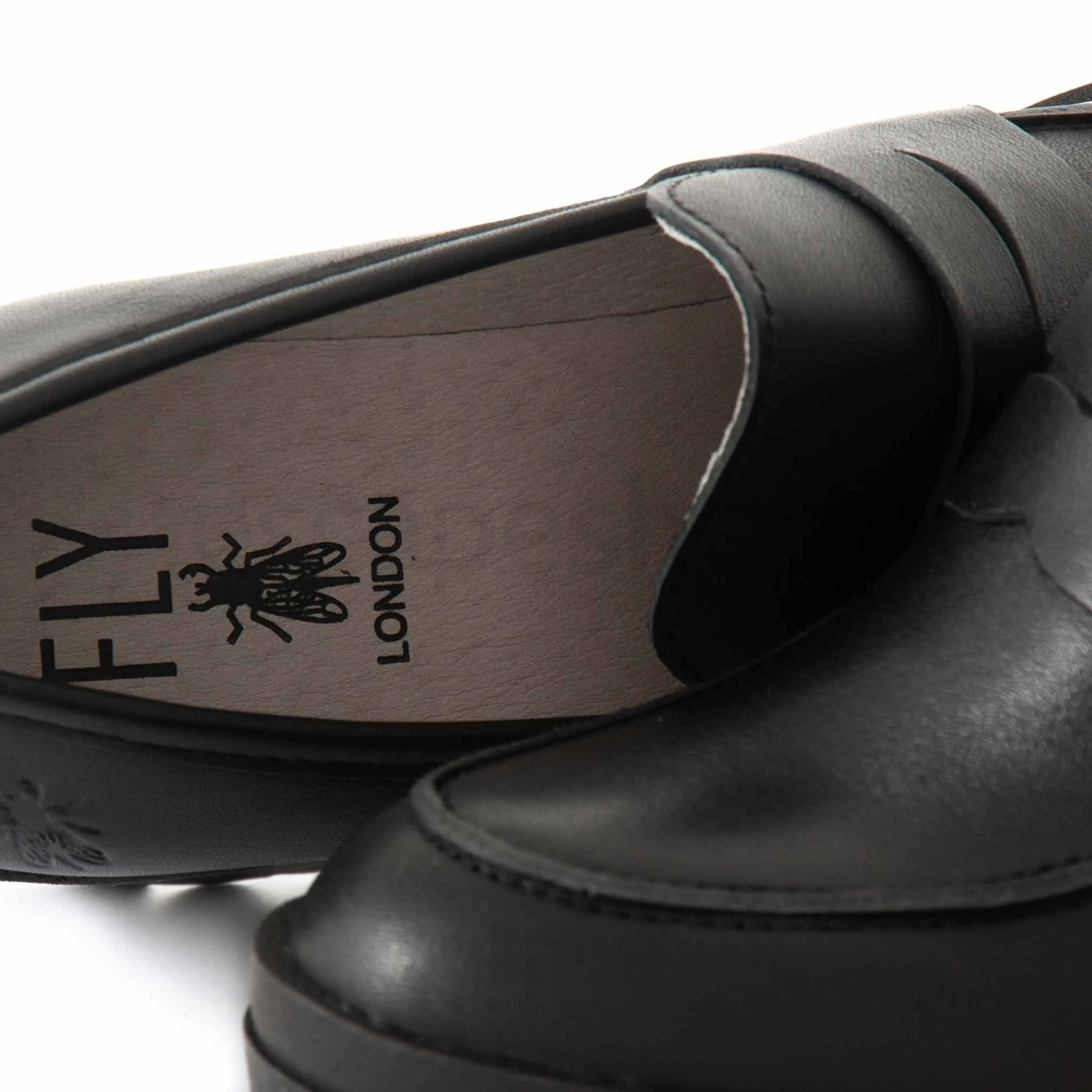 Sapatos FLY LONDON Toky Dublin Black P144803004