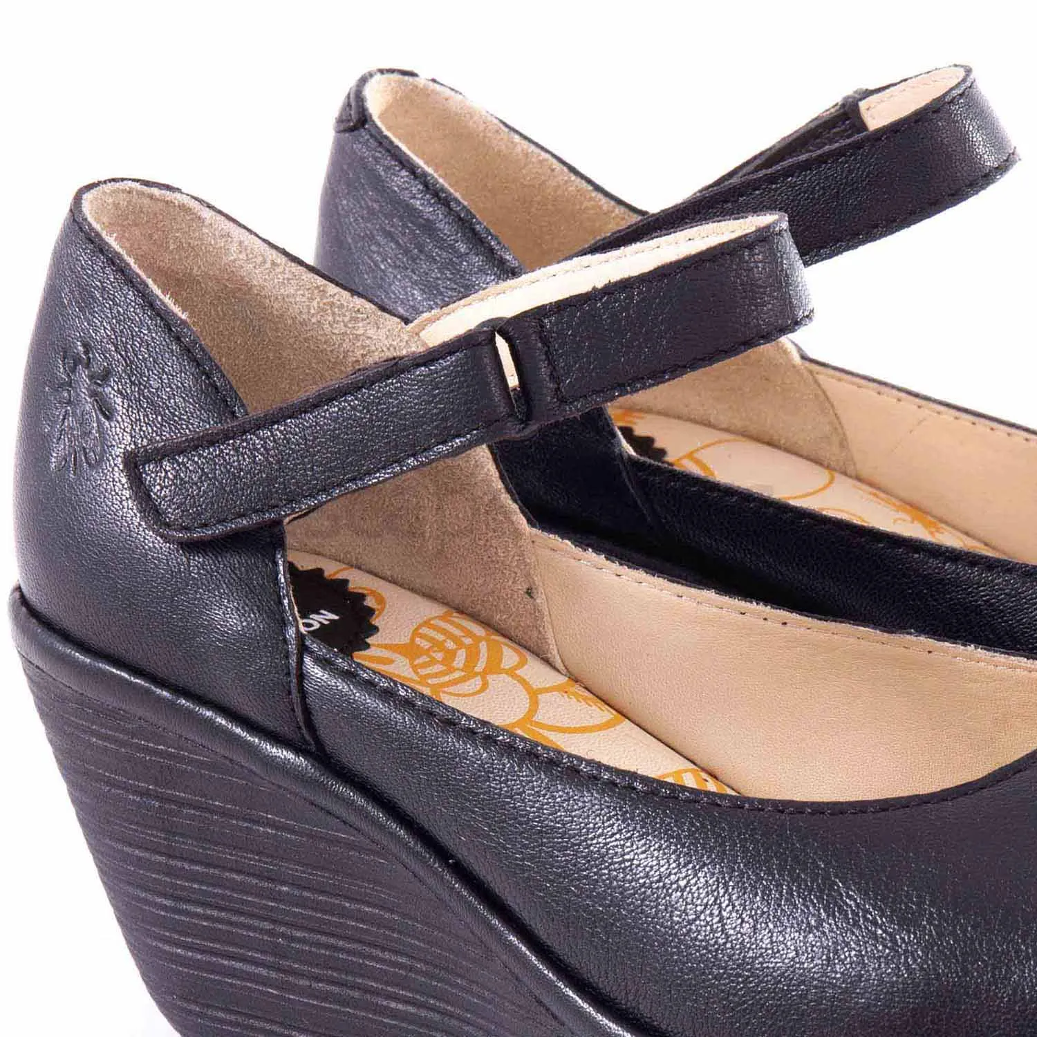 Sapatos FLY LONDON Yawo345 Mousse Black P501345000