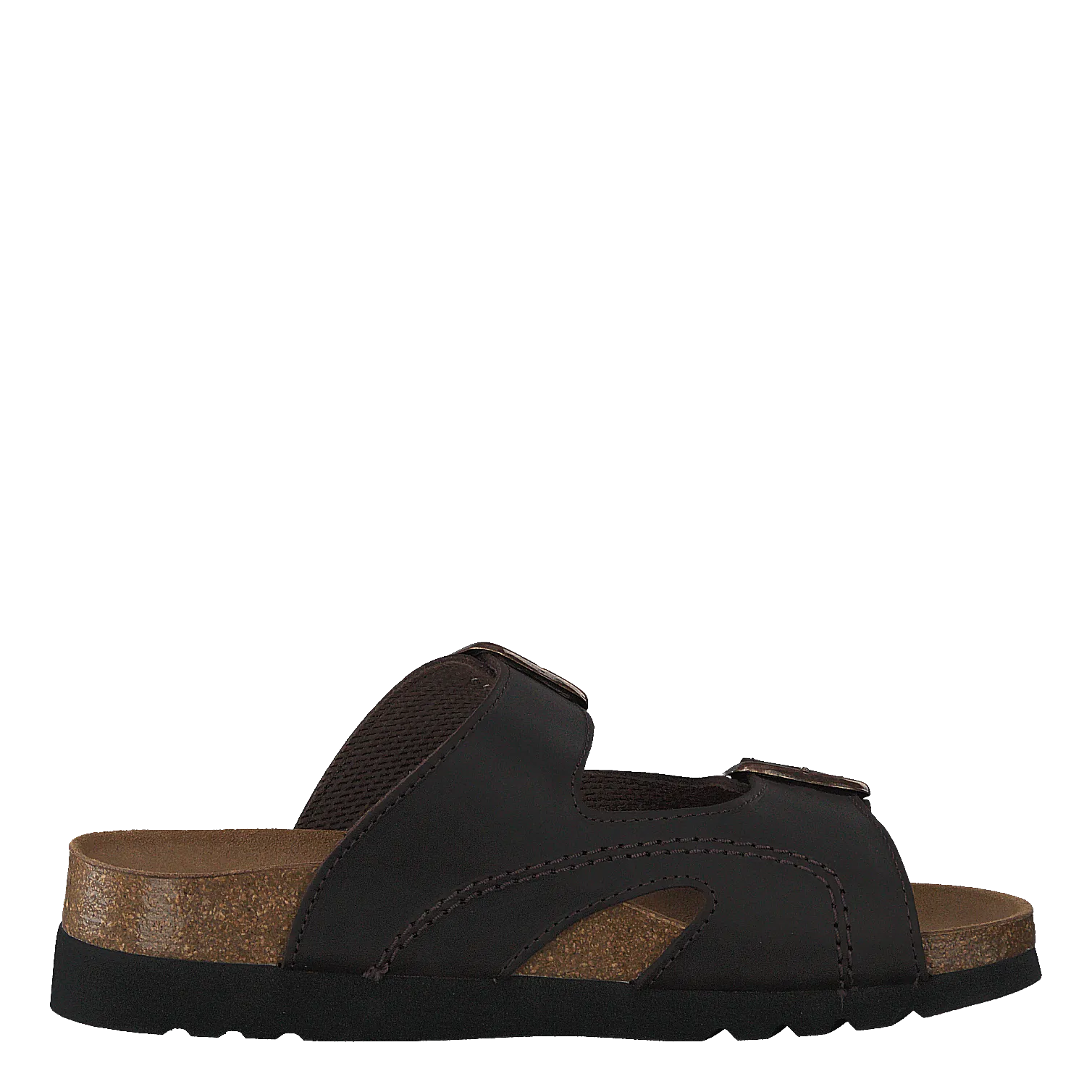 Scholl Moldava Wg Ad Oiled Leather Dk Brown/rose Gold