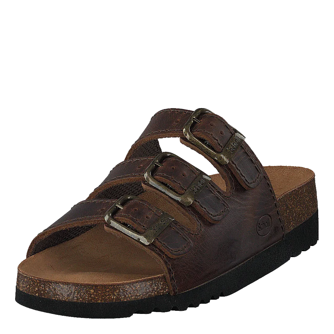 Scholl Rio Dk Brown