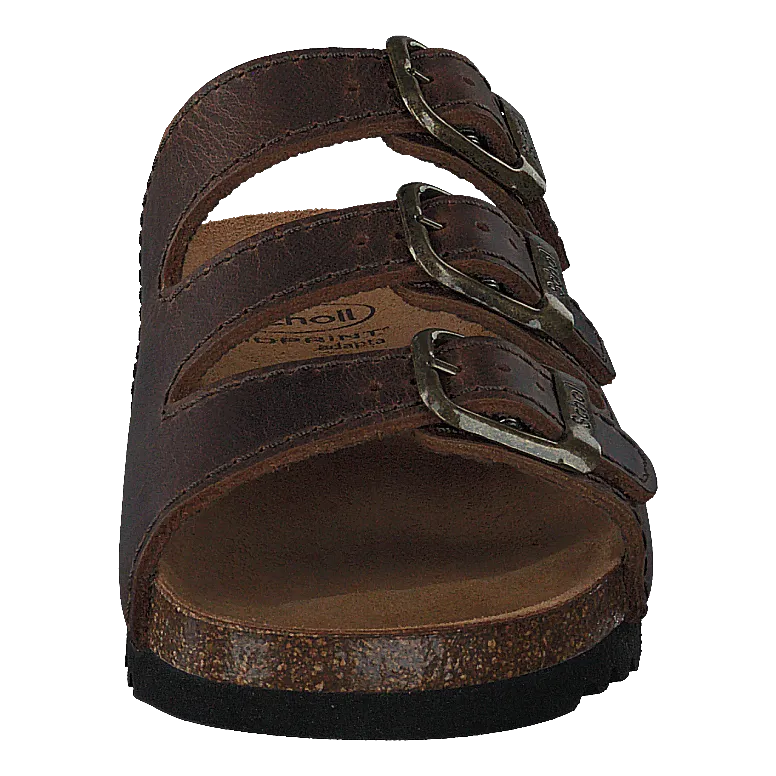 Scholl Rio Dk Brown