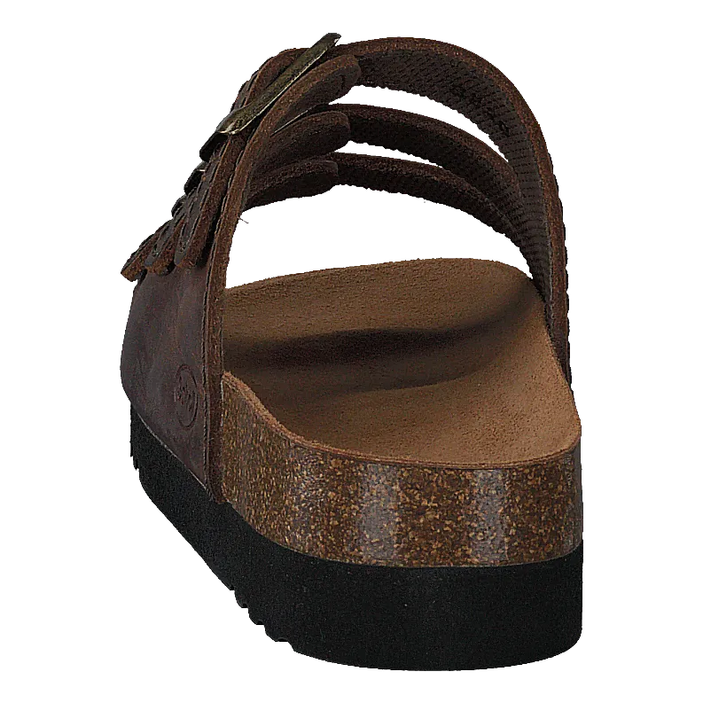 Scholl Rio Dk Brown