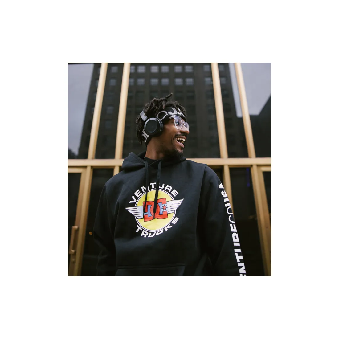 SWEAT DC SHOES COLLAB Venture black