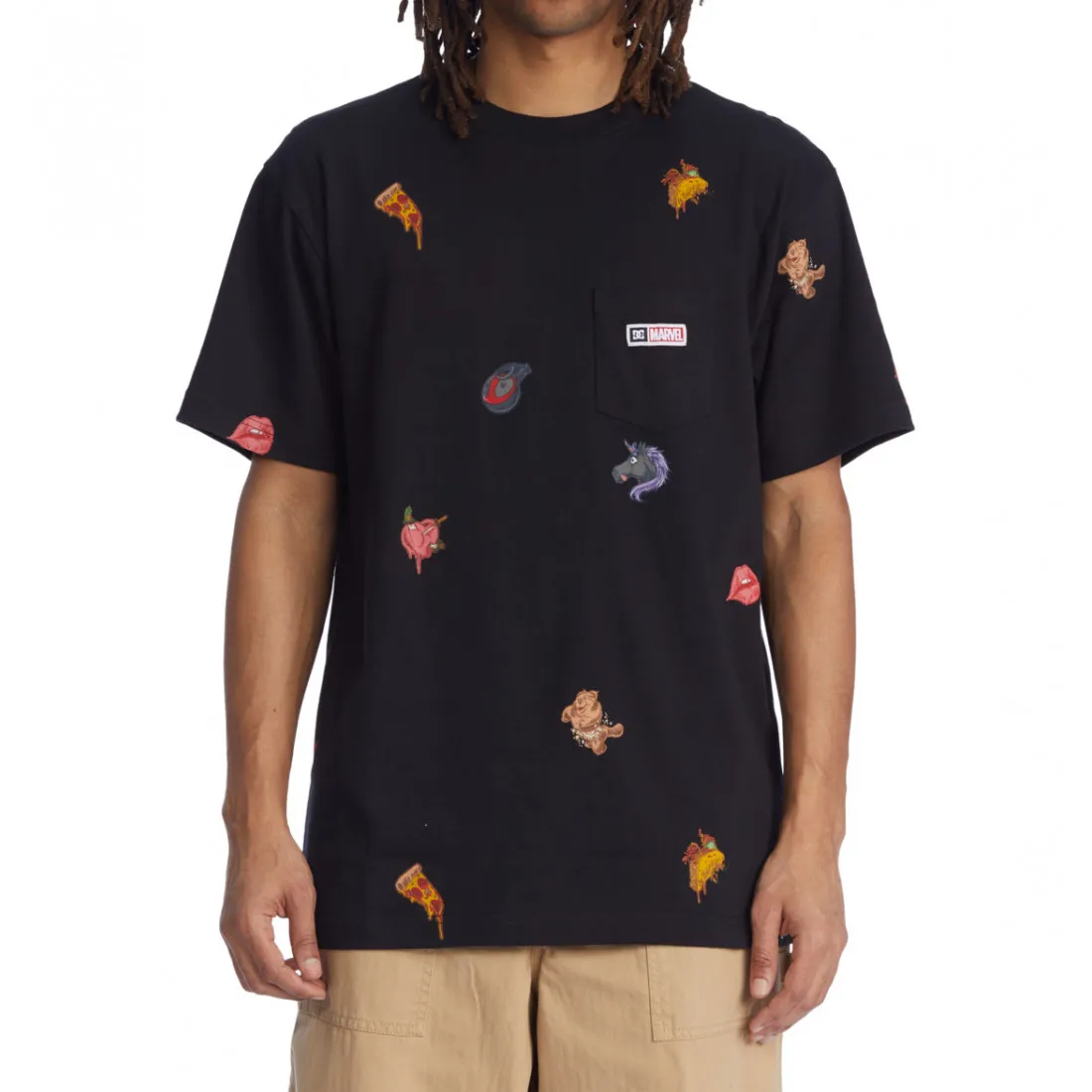 TSHIRT DC SHOES COLLAB DEADPOOL
