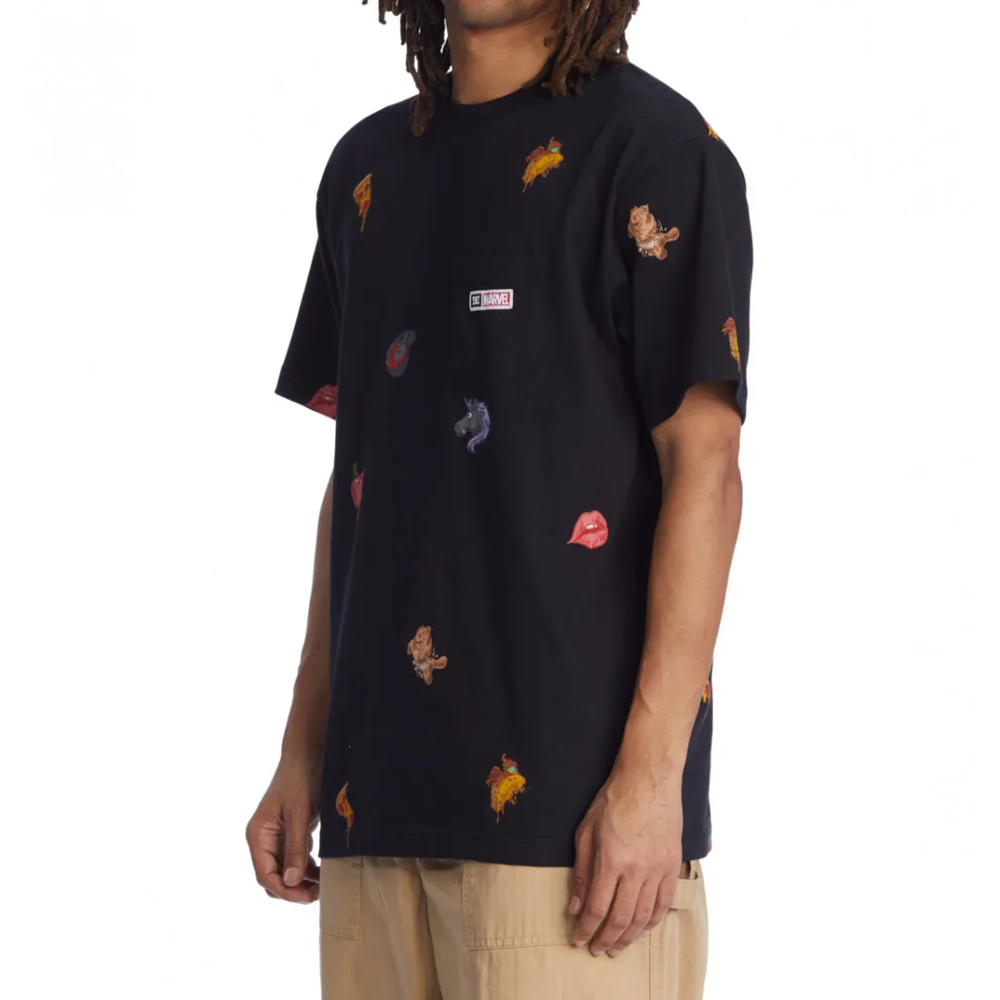 TSHIRT DC SHOES COLLAB DEADPOOL