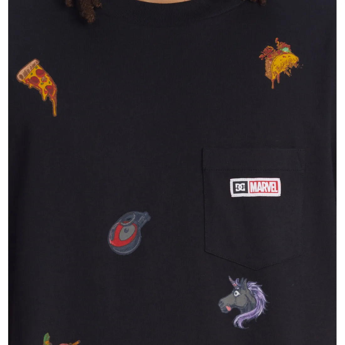 TSHIRT DC SHOES COLLAB DEADPOOL