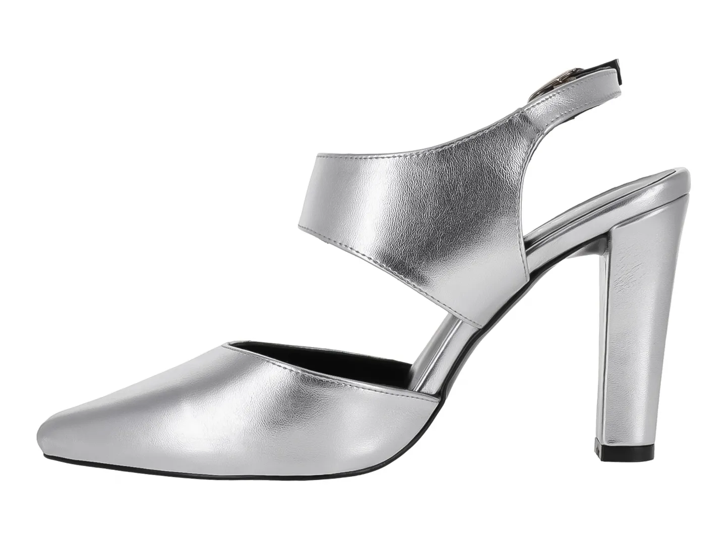 Tacones Antonie Bora Plata Para Mujer