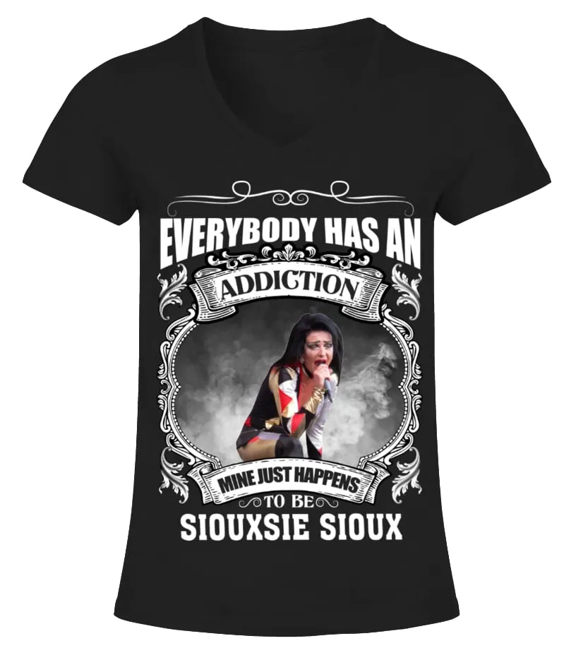 TO BE SIOUXSIE SIOUX Camiseta cuello pico Mujer