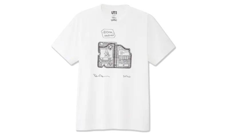 Uniqlo Daniel Arsham Crystal Pokedex Tee White