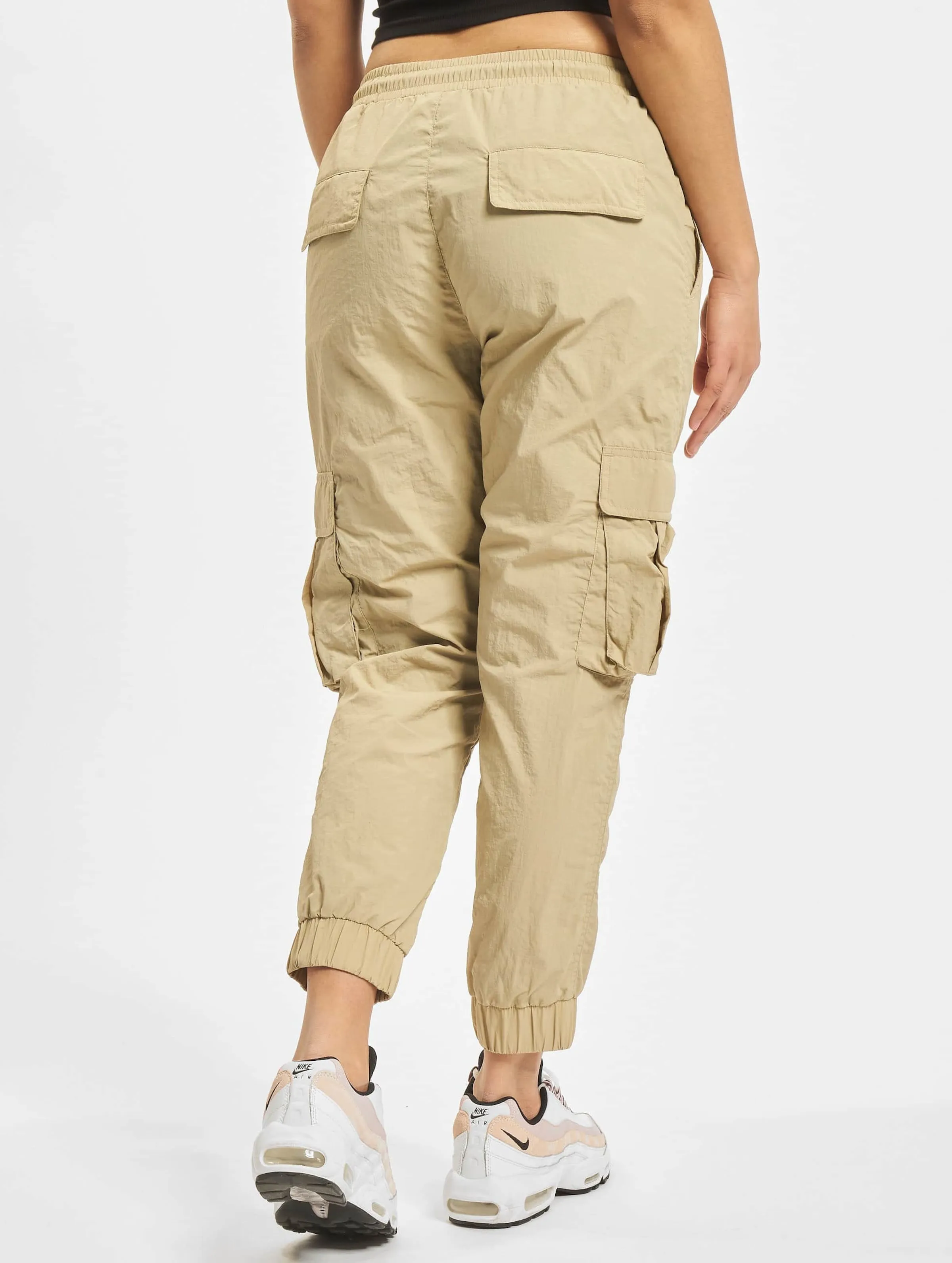 Urban Classics Ladies High Waist Crinkle Nylon