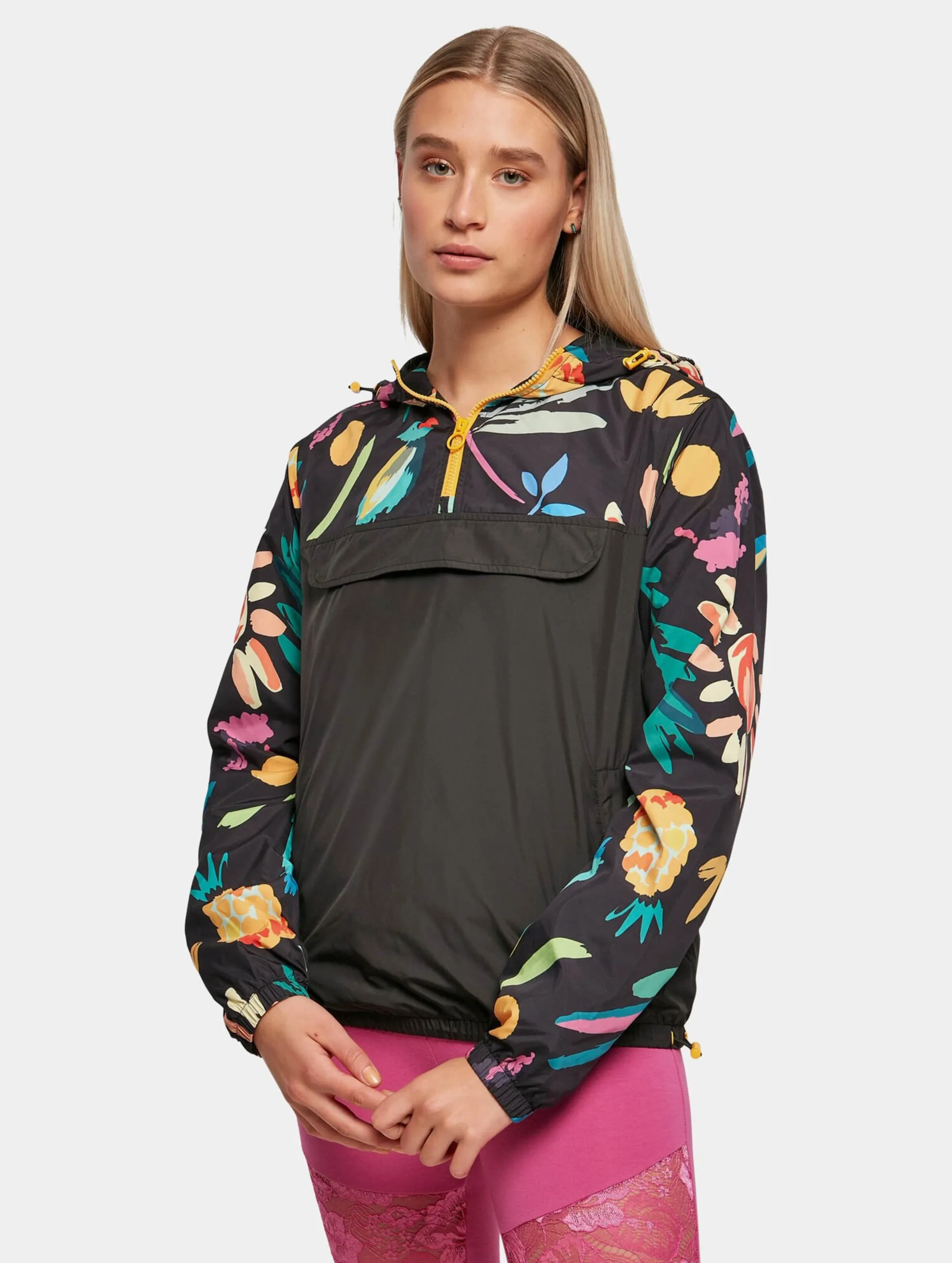 Urban Classics Ladies Mixed Pull Over