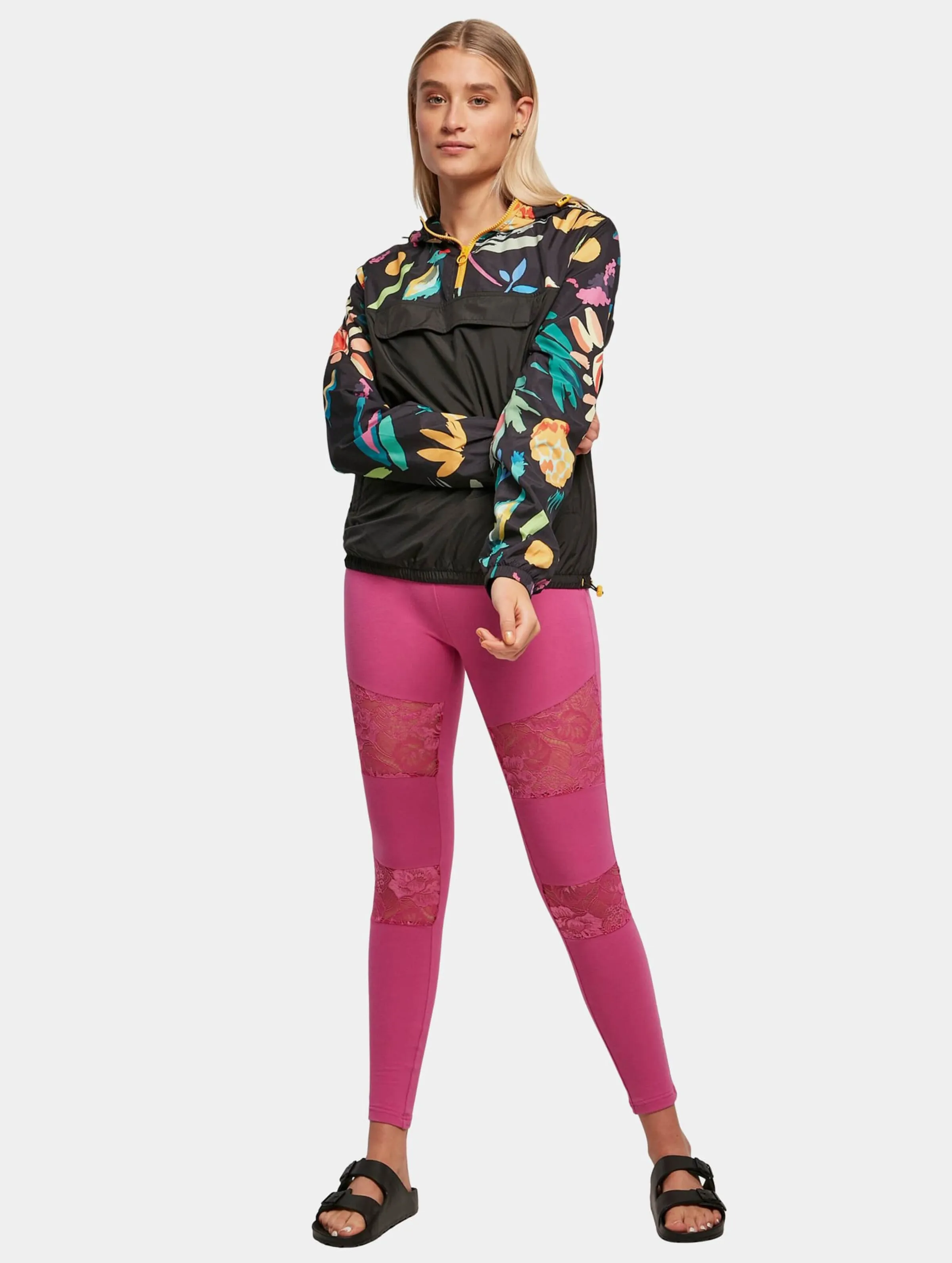 Urban Classics Ladies Mixed Pull Over