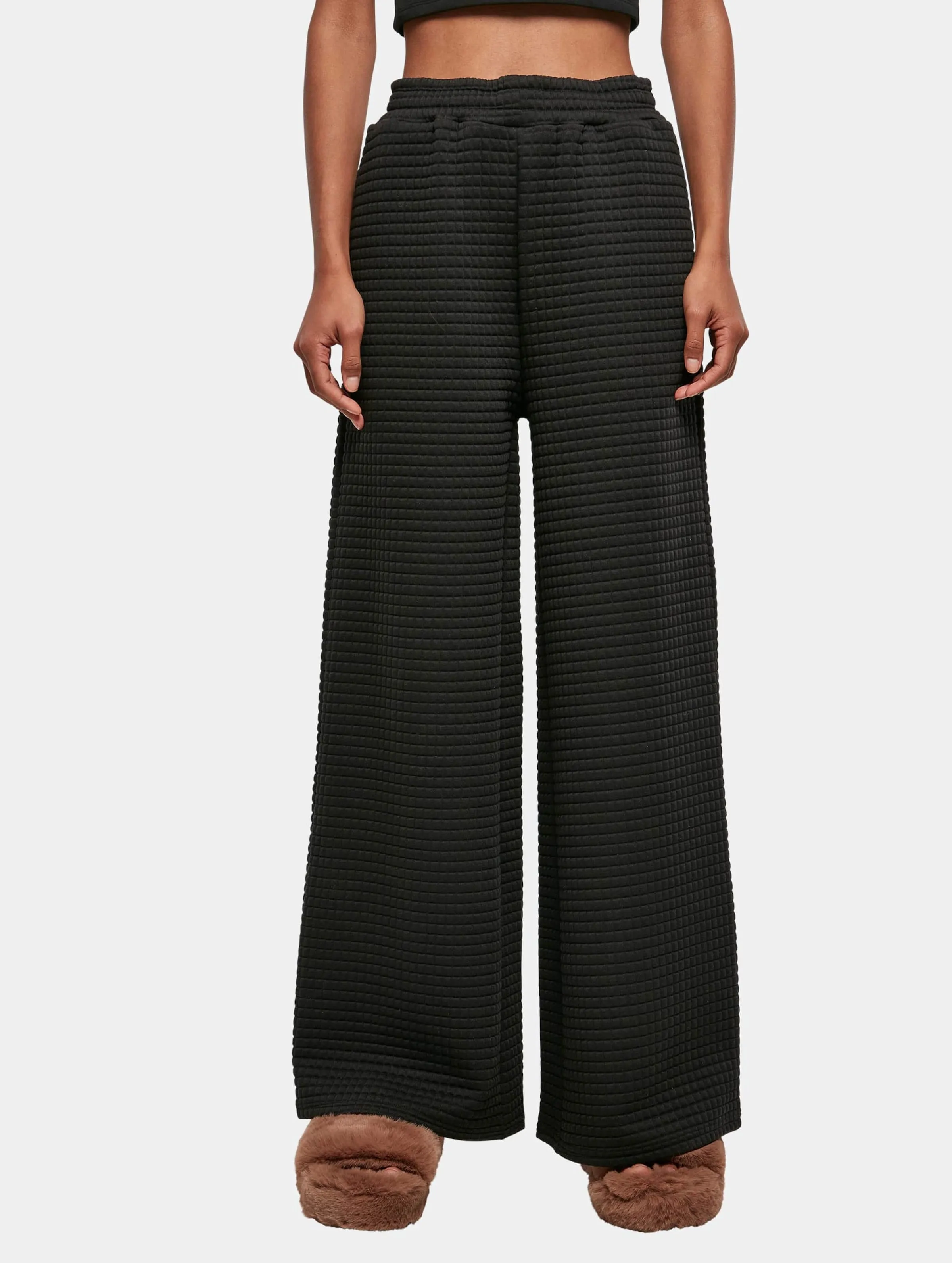 Urban Classics Ladies Quilte Wide Leg