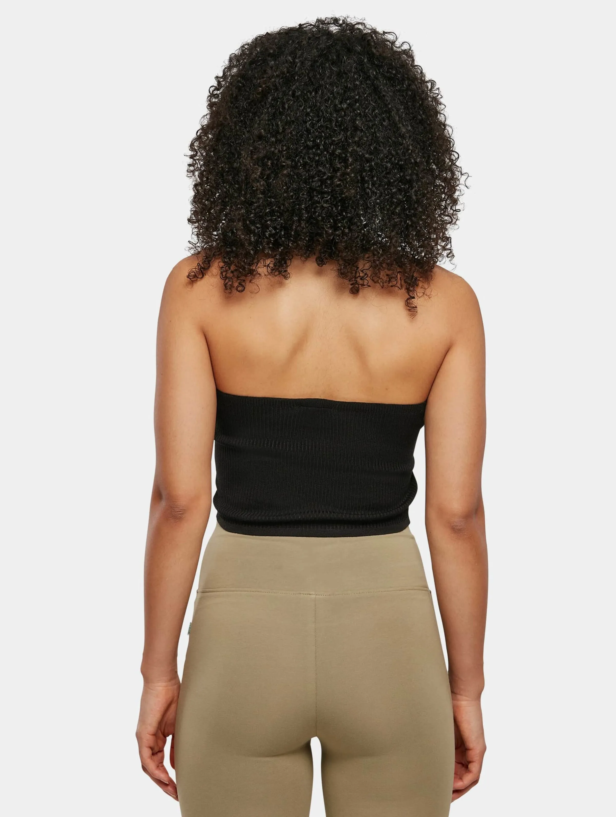 Urban Classics Ladies Rib Knit Crossed Neckholder