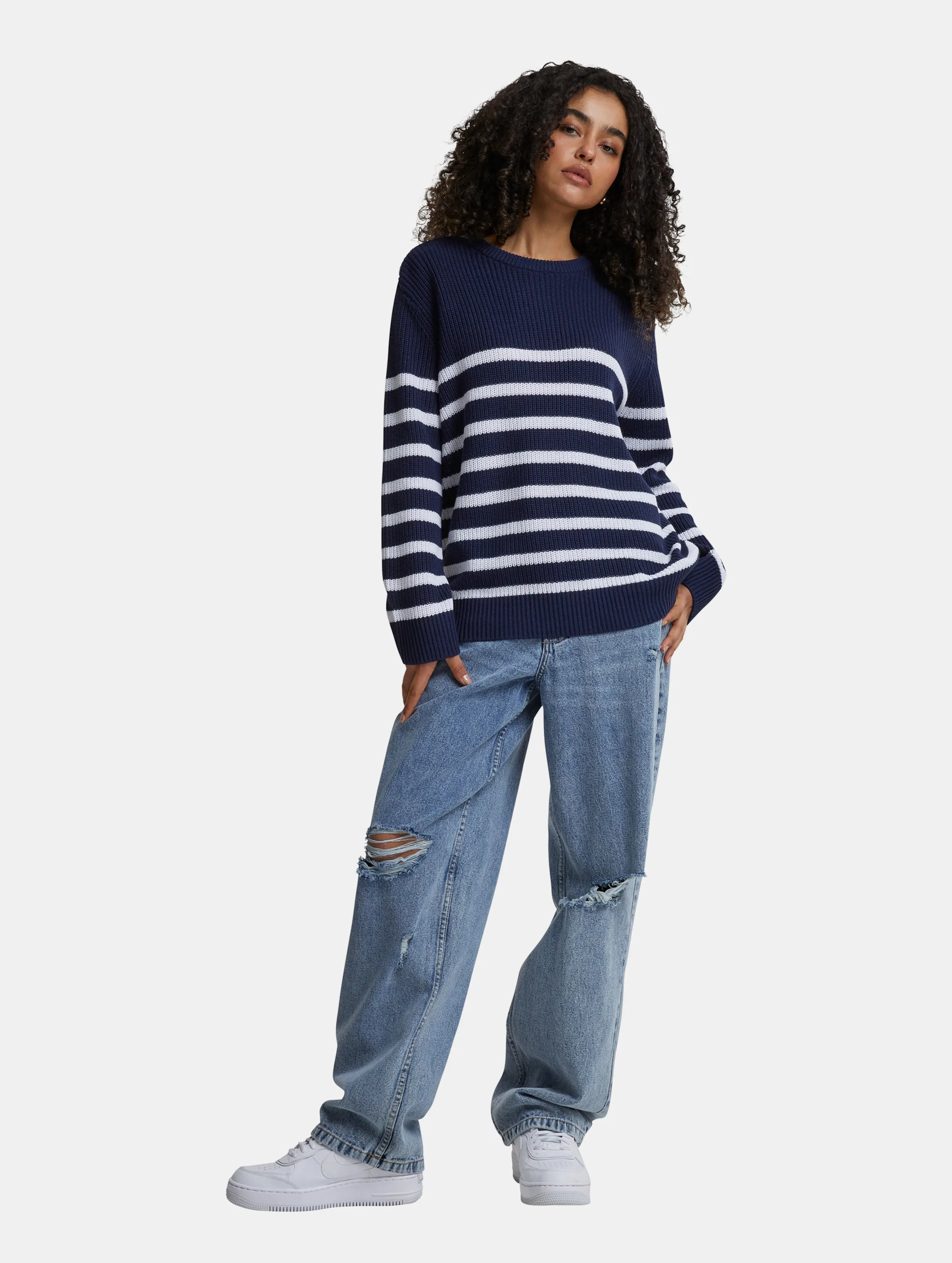 Urban Classics Ladies Rib Striped