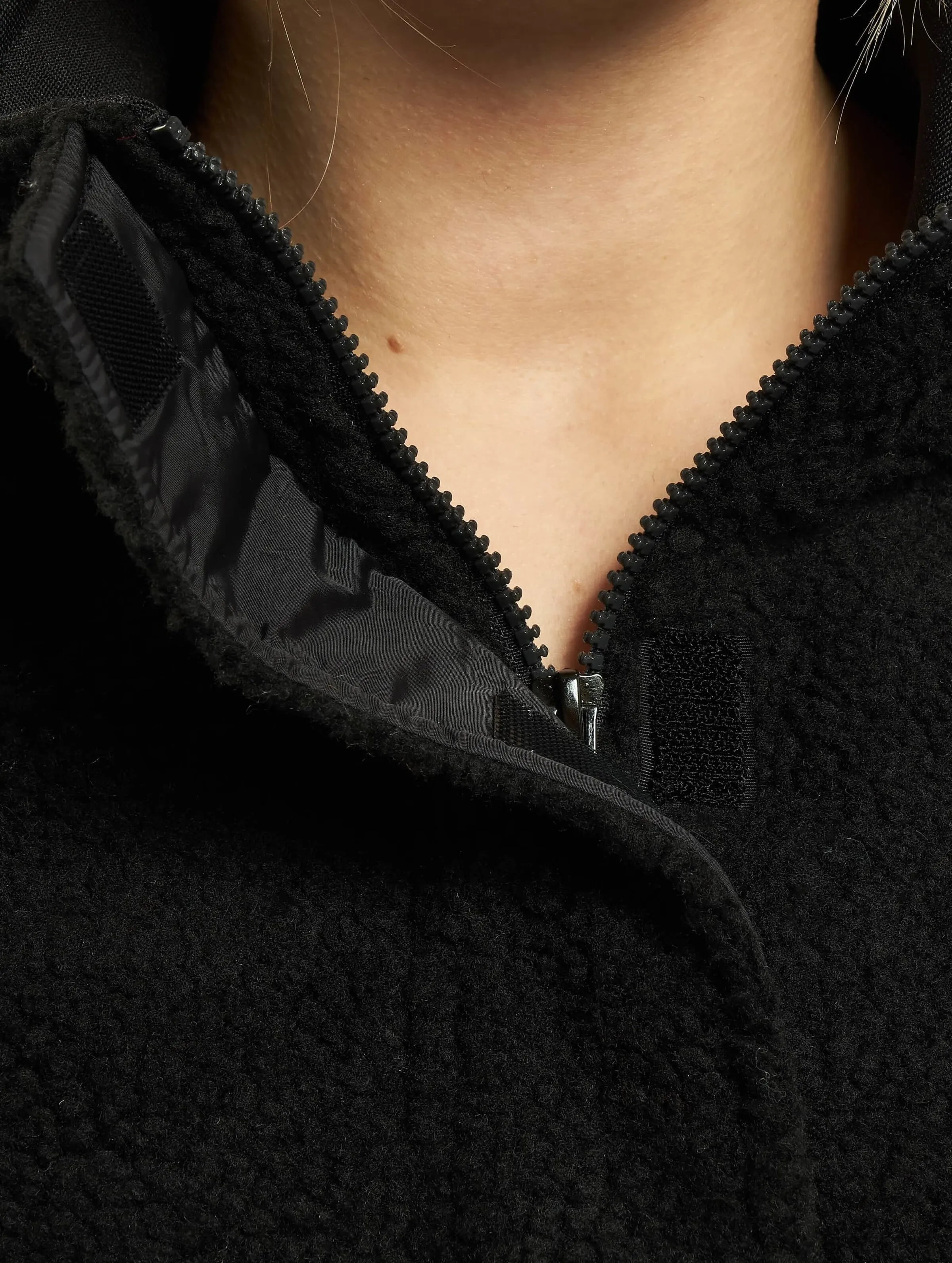 Urban Classics Ladies Sherpa Mix Pull Over