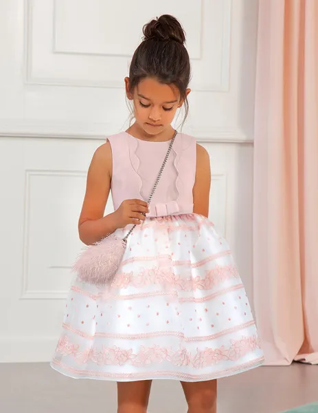 vestido pecherin ondas 5007 abel y lula