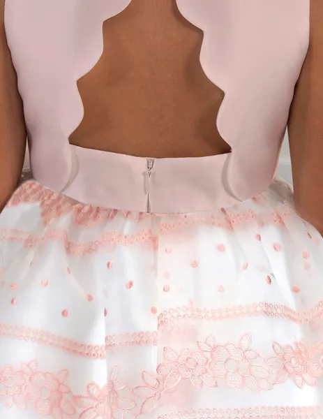 vestido pecherin ondas 5007 abel y lula