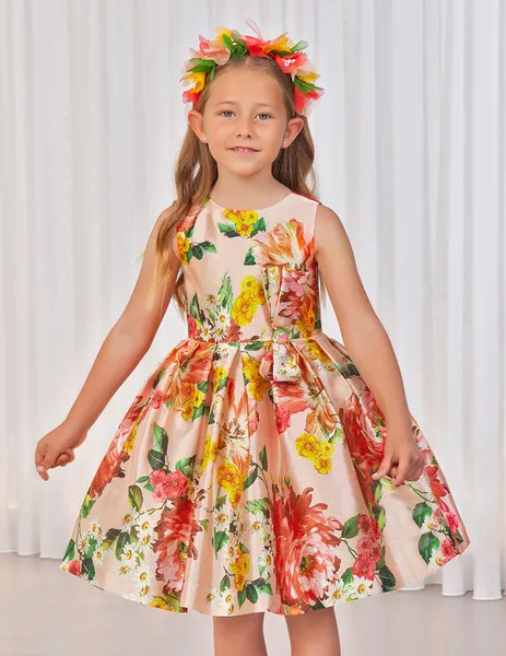 vestido shantung 5027 abel y lula